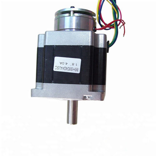 80 Mm Length 4A High Torque Nema 34 Stepper Motor Keyway Type With Brake