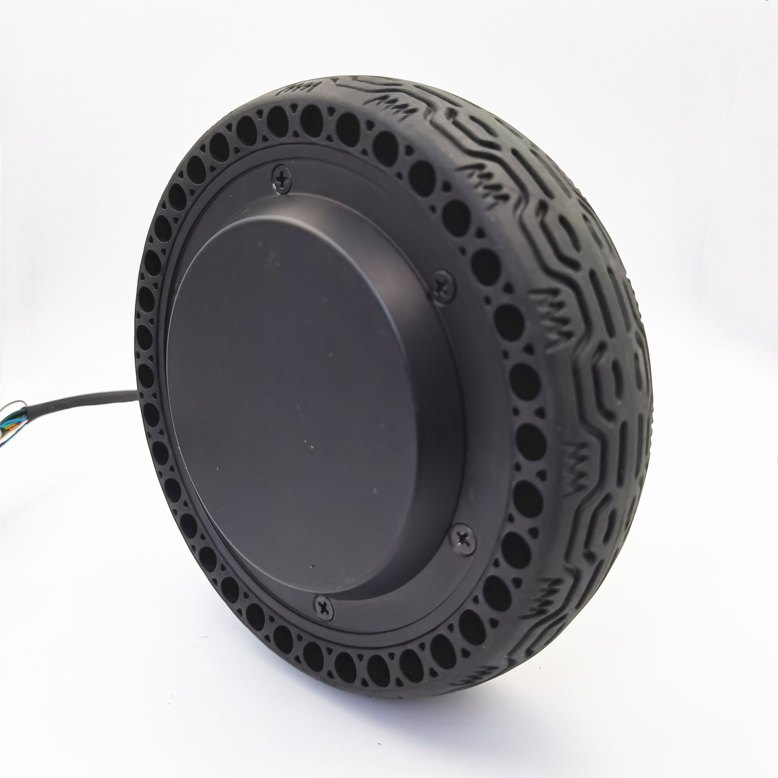 6.5 Inch Shock Absorbent Honeycomb Tires Hub Motor With Builtin Encoder